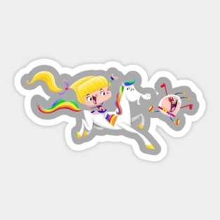 Rainbow Brite Sticker